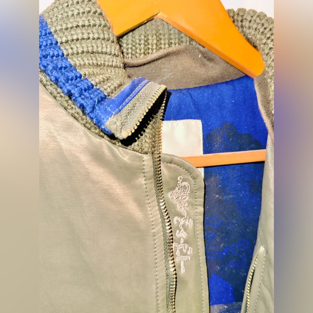 Diesel Industry Green Men’s Bomber Jacket – Size Medium | M – Made in Italy - Picture 4 of 7